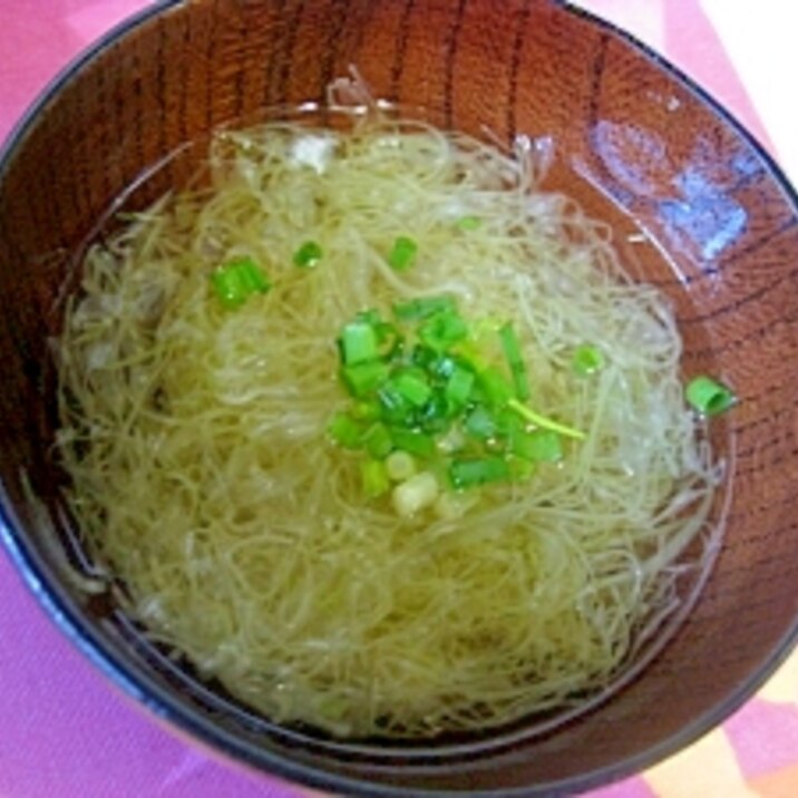 簡単上品!!キャベツのお吸い物♪